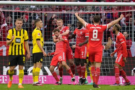 Bayern Borussia Dortmund Bundesliga El Bayern Aplasta Al Dortmund