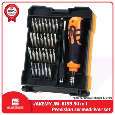 Jual Obeng Set Jakemy JM 8159 JM 8160 34 In 1 Precision Screwdriver Set