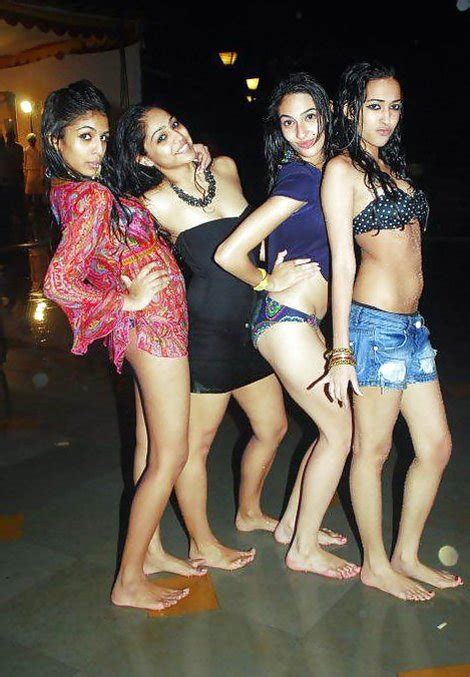 Indian Damsels At Pool Soiree Zb Porn