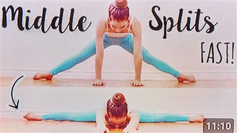 Best Middle Split Stretch To Get The Middle Splits Fast YouTube