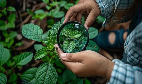 Premium Photo A Person Holding A Magnifying Glass With A Magnifying Glass