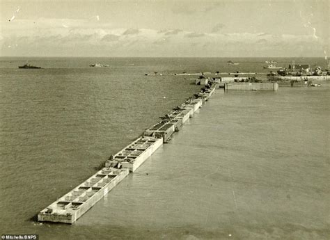 D Day Success Story Mulberry Harbours Remembered As Designers Photos