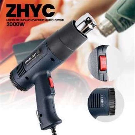 Promo Hot Air Gun W Pemanas Segel Sticker Plastik Diskon Di Seller Rhmd Cengkareng