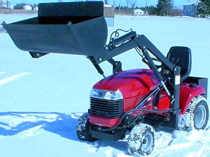 Vermont Toro Xi Garden Tractor Front End Bucket Loader