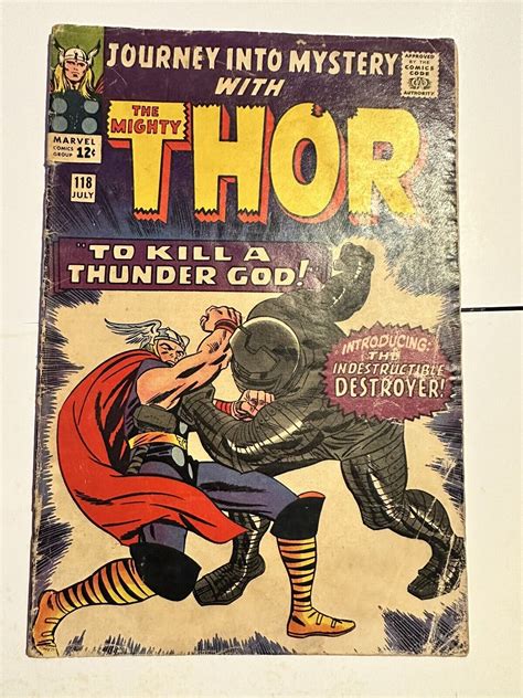 Journey Into Mystery Marvel Comics Thor St Appearance Of The