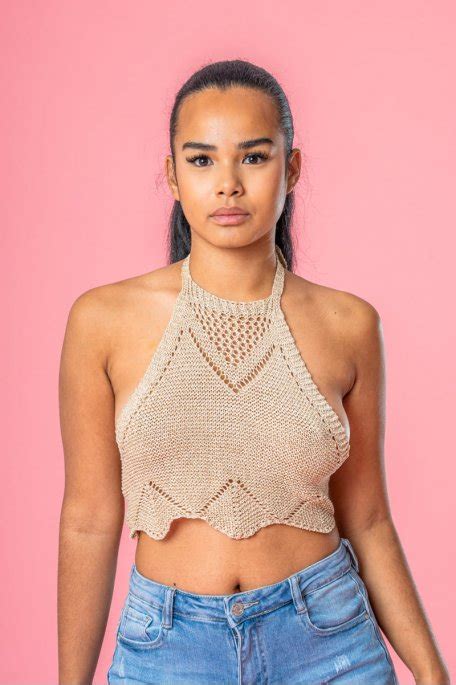 Womens Crop Top Short Top Sexy Crop Top Cinelle Paris