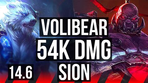 Volibear Vs Sion Top K Dmg Solo Kills Games Na Master