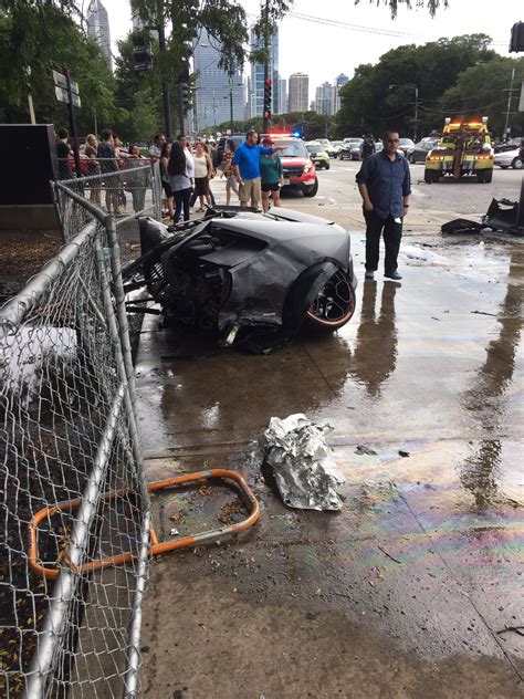 Lamborghini Huracan Driver Saved Seconds Before Wrecked Supercar Bursts Into Flames | Carscoops