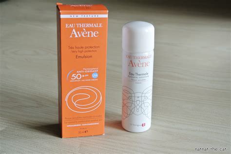 Natnat The Cat Review Avene Very High Protection Emulsion 50 SPF