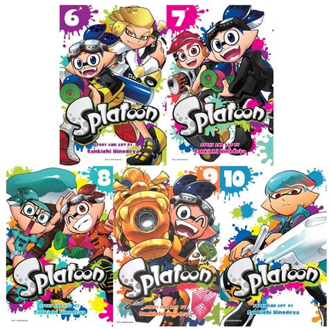 Manga Splatoon 6 10 Tp By Sankichi Hinodeya New Trade Paperback