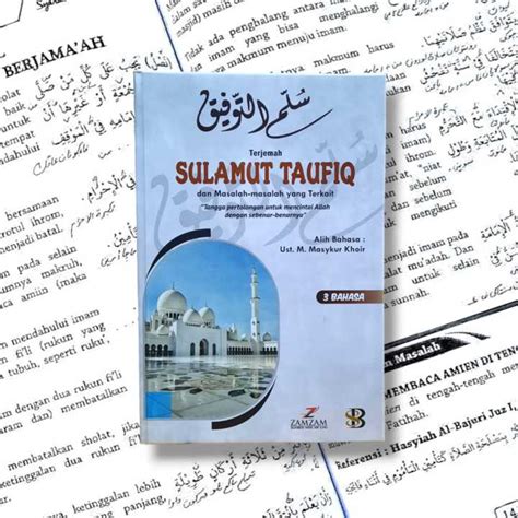 Terjemah Sullam Taufiq Lengkap Tanya Jawab Dan Makna Pesantren Kitab