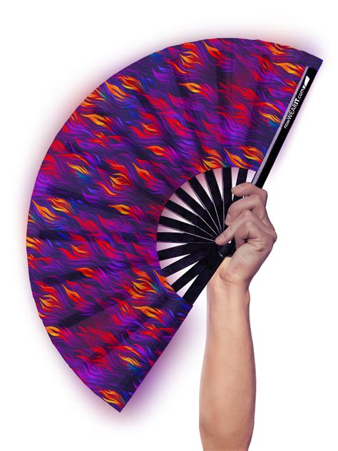 On Fire Hand Fan Wearit Apparel