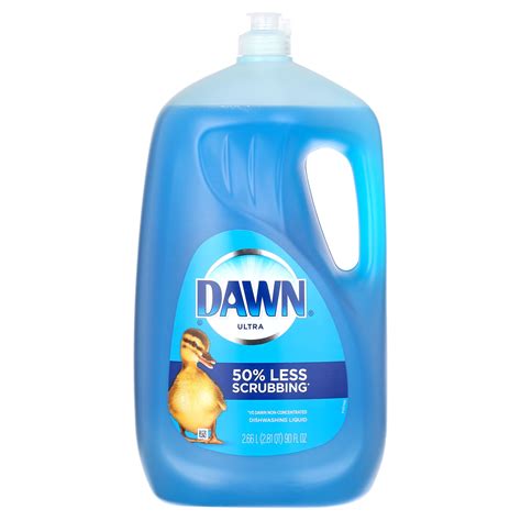 Dawn Ultra Original Scent Dish Soap 90 Fl Oz Big Clear Grease