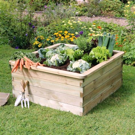 Sleeper Raised Bed Large Grow Your Own Raised Bed Zest Outdoor Living