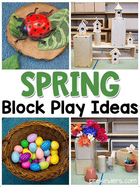 Spring Block Center Play Ideas In Preschool Prekinders