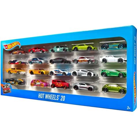 Hot Wheels Set Of 20 Toy Sports Race Cars In 1 64 Scale