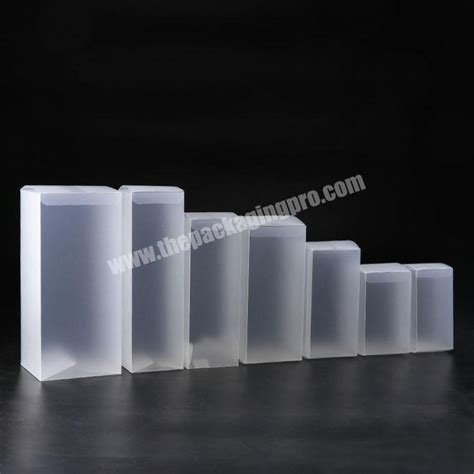 Transparent Small Clear PVC Plastic Packaging Box