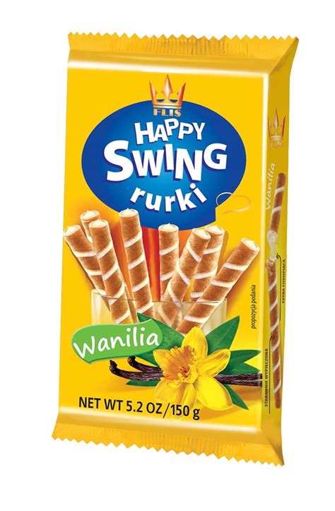 Flis Rurki Happy Swing O Smaku Waniliowym G Allegro Pl