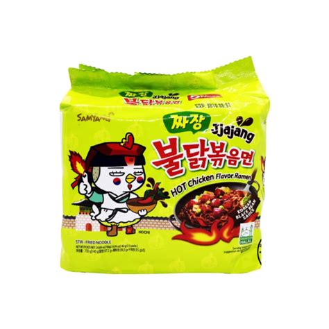 Samyang Hot Chicken Jjajang Ramen 140g X 5s 03390 Korean Shopee Singapore