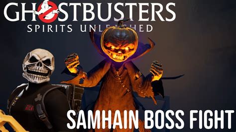 Ghostbusters Spirits Unleashed Samhain Fight YouTube