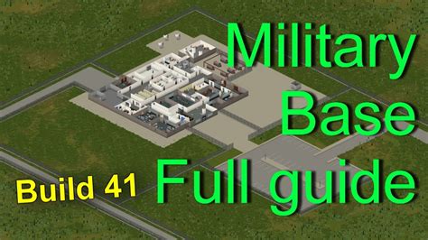 Project Zomboid Military Base Full Guide Youtube