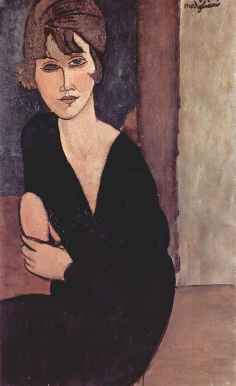 Amedeo Modigliani - Portrait of Madame Reynouard (1916) : r/museum