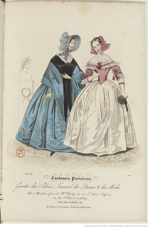 Journal Des Dames Et Des Modes Gallica Mode Historique