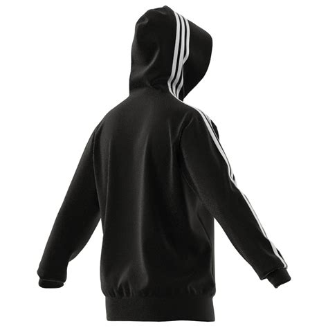 Adidas 3 Stripes Ft Full Zip Hoody Hoodie Mens Buy Online