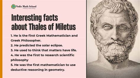 Thales of Miletus : Greek mathematician, astronomer and Pre-Socratic ...