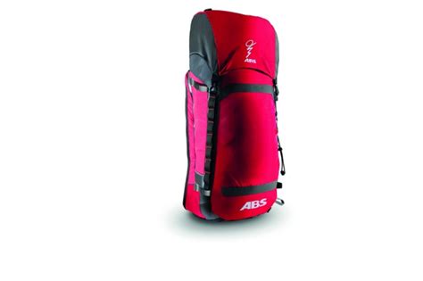 ABS Vario 55 Zip On Red Grey Freeride Mountain