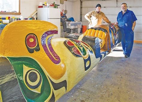 Henderson Totem Pole Brought Back To Life Campbell River Mirror