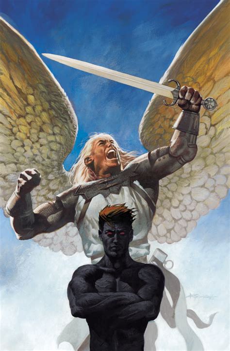 [Lucifer[ Amenadiel Fury Of God Art Board Print | ubicaciondepersonas ...