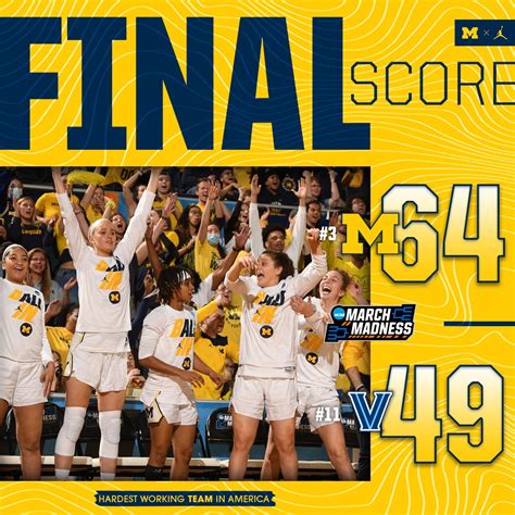 Michigan Womens Basketball On Twitter Still Dancing Goblue