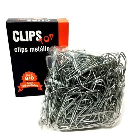 Clips Galvanizado 8 0 170 Unidades Clips New Na COMPUTEC