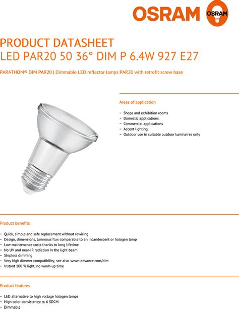 Led Par Osram Markpro Lighting