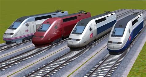 Trs Euromed Thalys Tgv Pos Tgv Duplex Auran Trainz Flickr