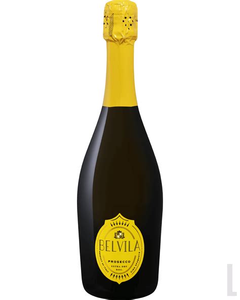 Игристое вино белое сухое Belvila Prosecco DOC Spumante Extra Dry Villa