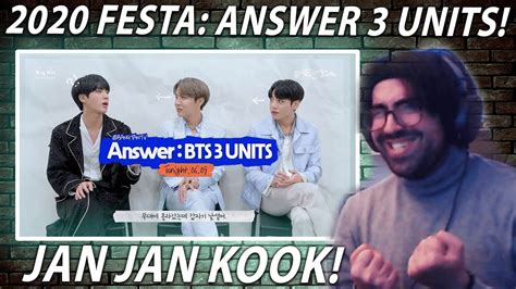 2020 Festa Bts Answer Bts 3 Units Jamais Vu Song By Jin And J Hope