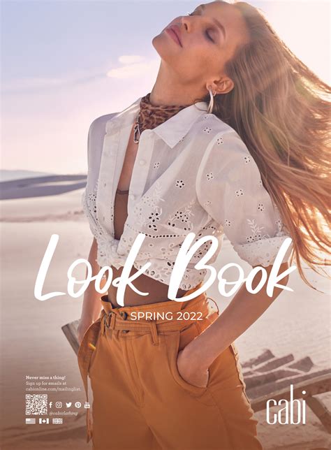 Cabi Spring Look Book Page