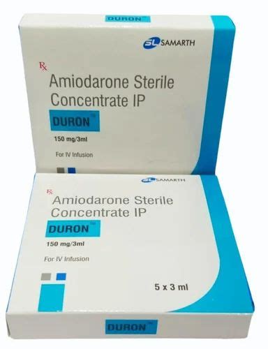 Amiodarone Sterile Concentrate Duron 150mg 3ml At Best Price In Nagpur