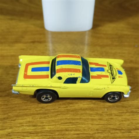 Hot Wheels Vintage T Bird Porthole Yellow BW Blackwall Hong Kong Ford EBay