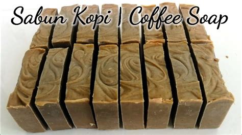 Diy Membuat Sabun Natural Kopi How To Make Coffee Soap Cold Process