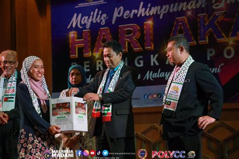 POLIMAS Jitra Lancar Tabung Kemanusiaan Palestin Suara Merdeka