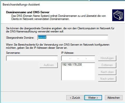 Dns Eintr Ge Via Dhcp Verteilen Und Automatisieren Bild