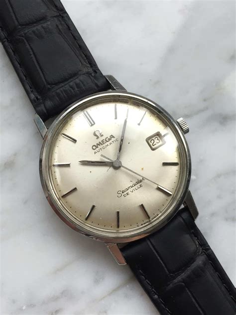 Great Vintage Omega Seamaster Automatic Deville Vintage Portfolio