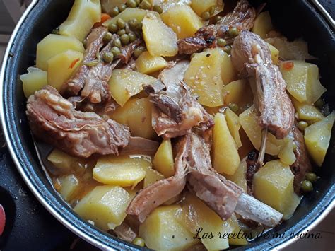 Falda De Cordero Con Patatas Las Recetas De Mi Cocina