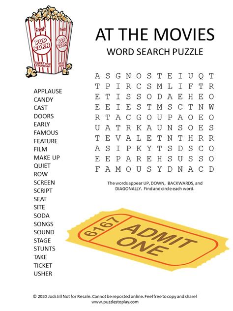 Free Word Search Puzzle Worksheet List Page Puzzles To Play