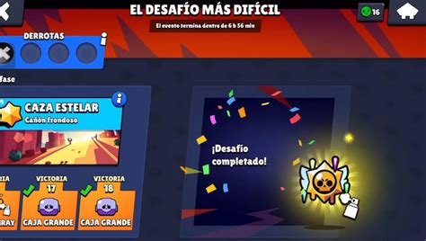 Brawl Stars vuelve con el desafío más difícil 18 victorias