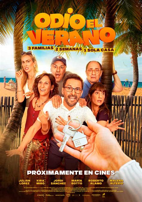 Odio el verano cartel de la película