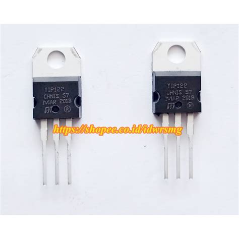 Jual TIP122 TIP 122 NPN 100V 5A DARLINGTON BIPOLAR POWER TRANSISTOR TO